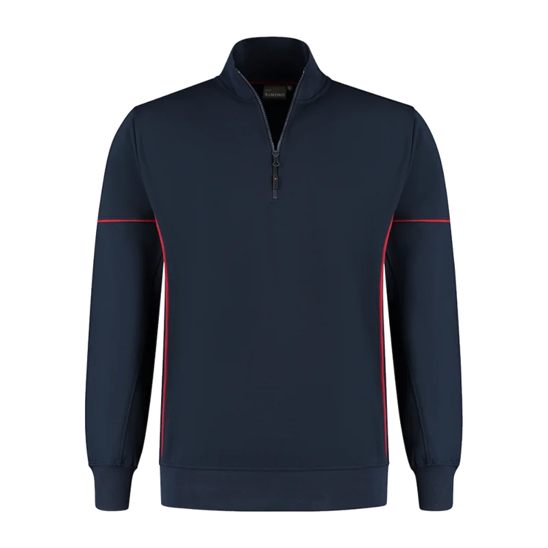 Santino Contrast Zipsweater Collin