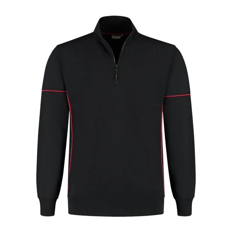 Santino Contrast Zipsweater Collin