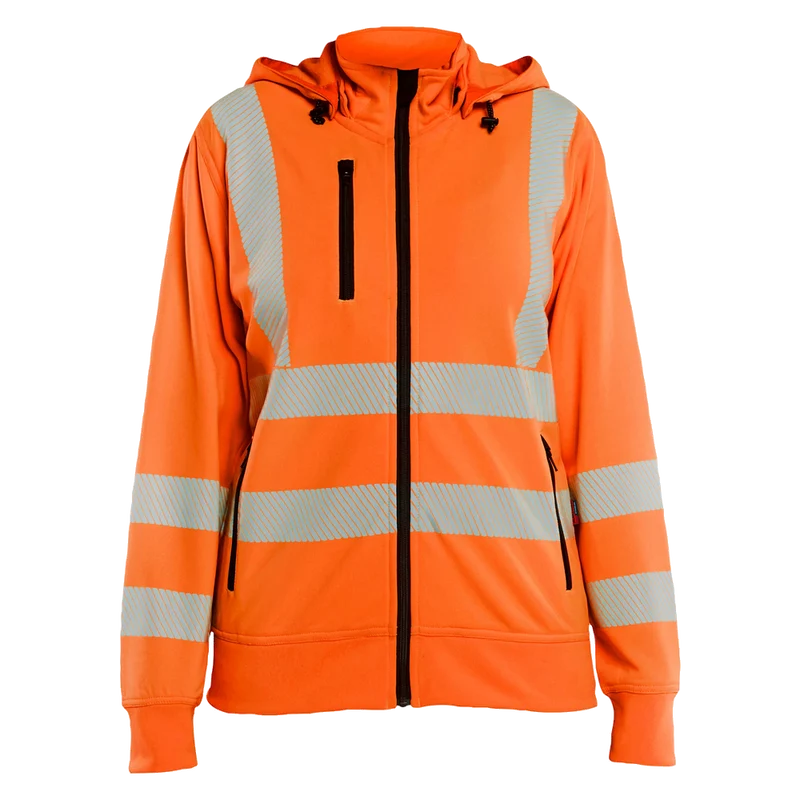 Blaklader Dames High Vis sweatshirt met afneembare capuchon 3574