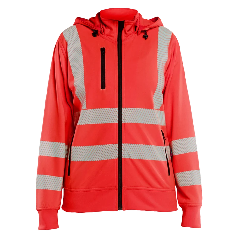 Blaklader Dames High Vis sweatshirt met afneembare capuchon 3574