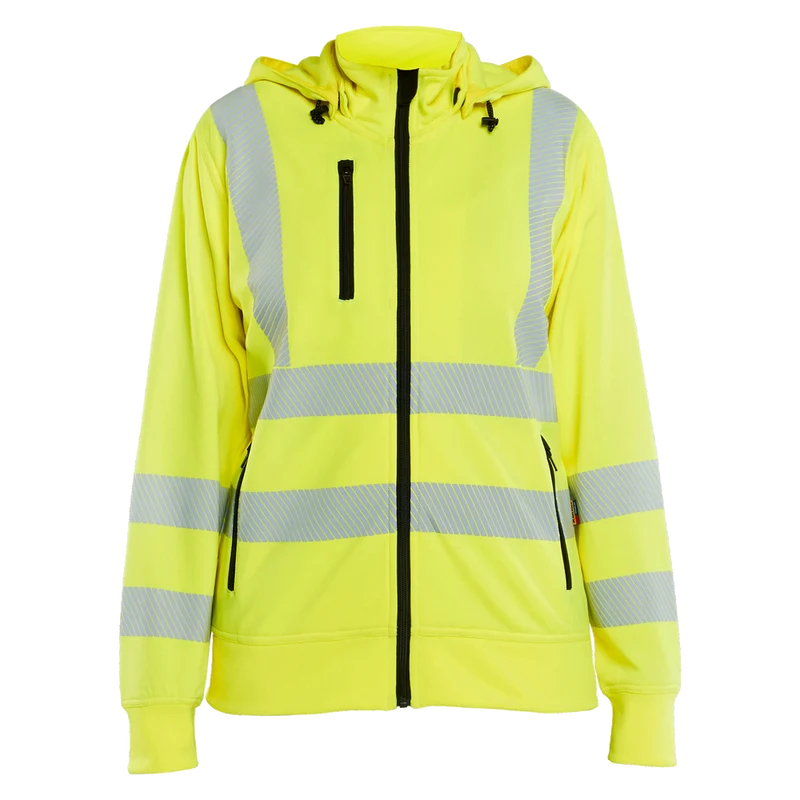 Blaklader Dames High Vis sweatshirt met afneembare capuchon 3574
