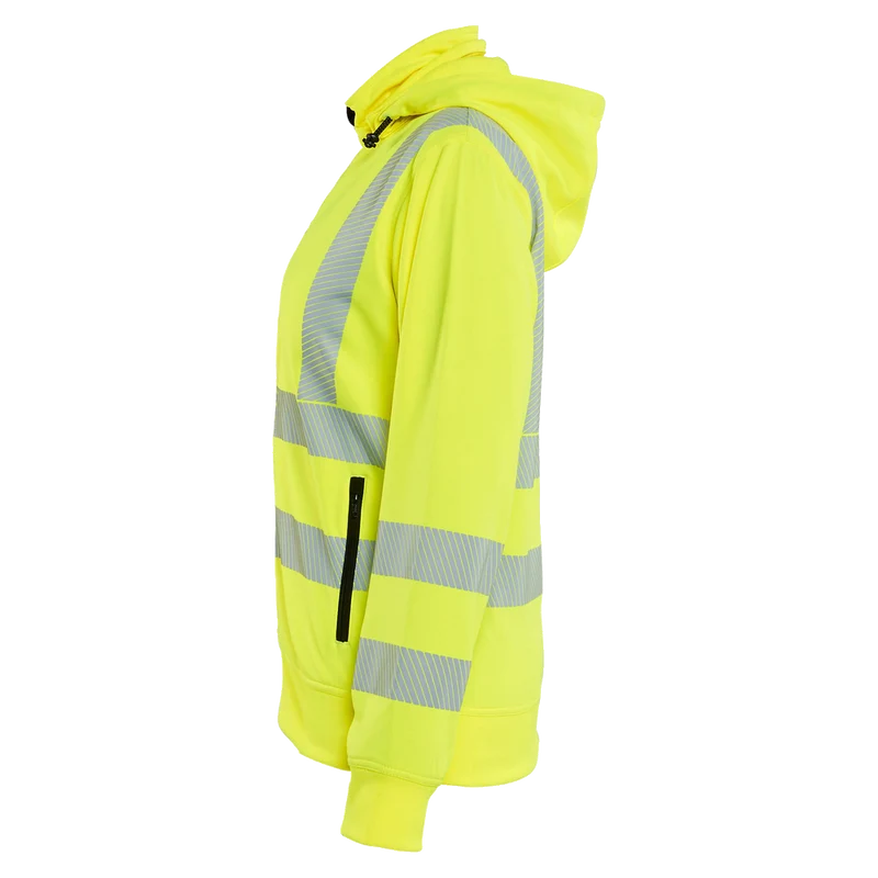 Blaklader Dames High Vis sweatshirt met afneembare capuchon 3574