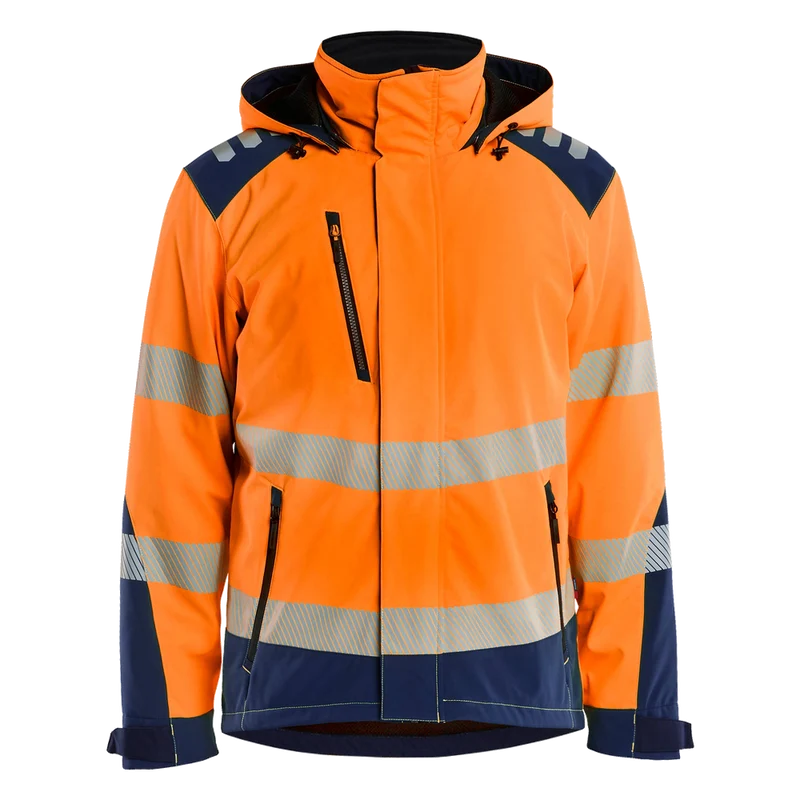 Blaklader High Vis Lichtgewicht Softshell Winterjas 4400