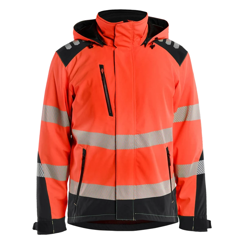 Blaklader High Vis Lichtgewicht Softshell Winterjas 4400