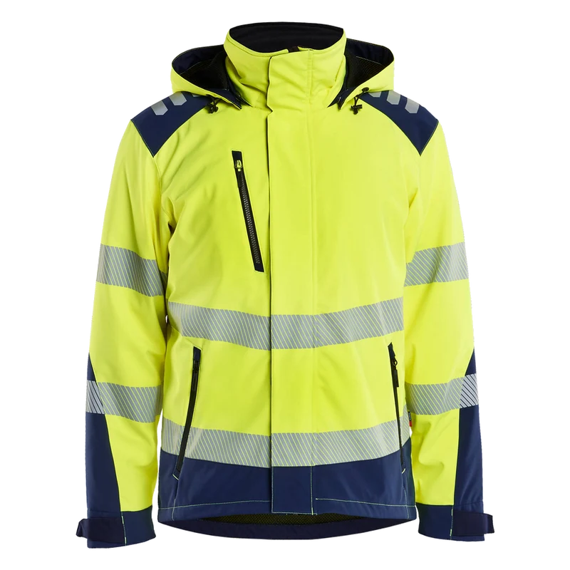 Blaklader High Vis Lichtgewicht Softshell Winterjas 4400