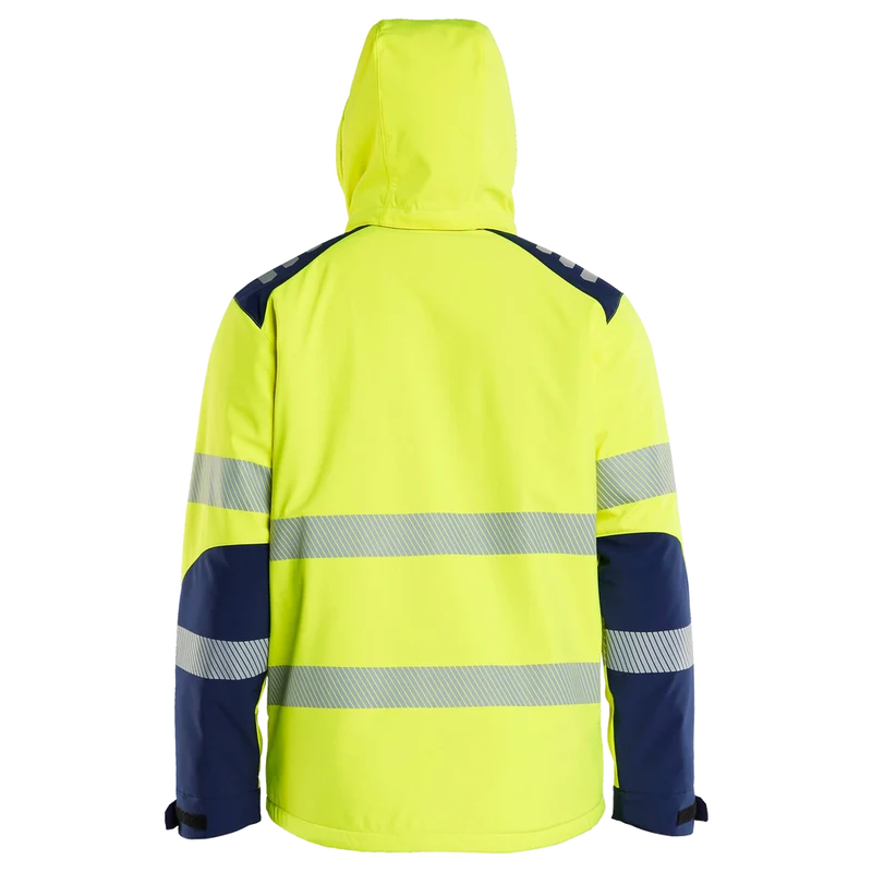 Blaklader High Vis Lichtgewicht Softshell Winterjas 4400