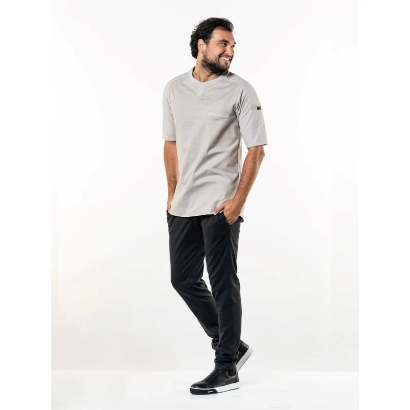 Chaud Devant T-shirt Valente UFX Sand Korte Mouw 947
