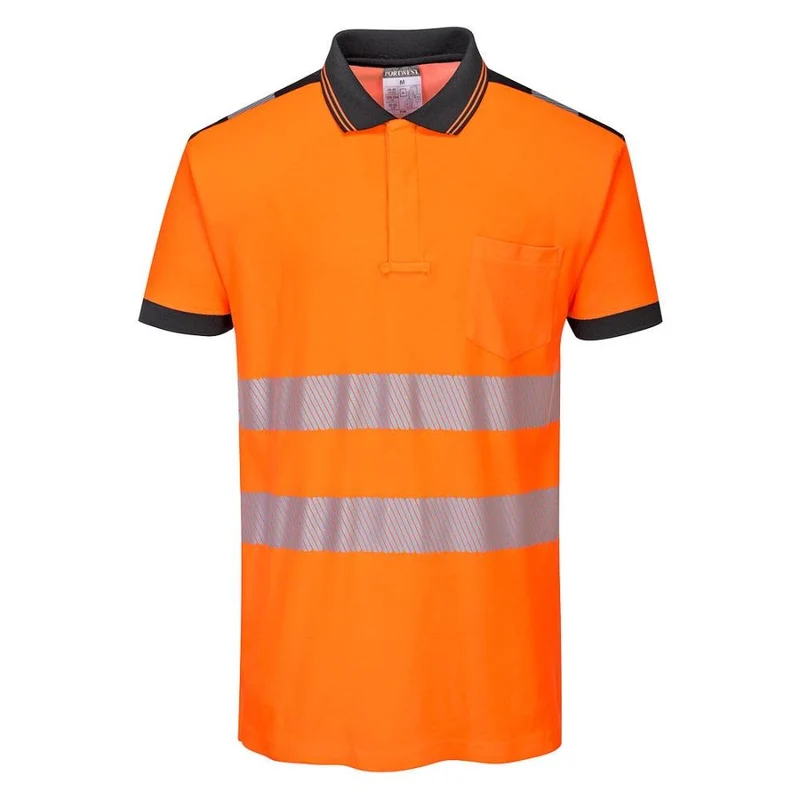 Portwest PW3 Hi-Vis Polo Shirt S/S T180