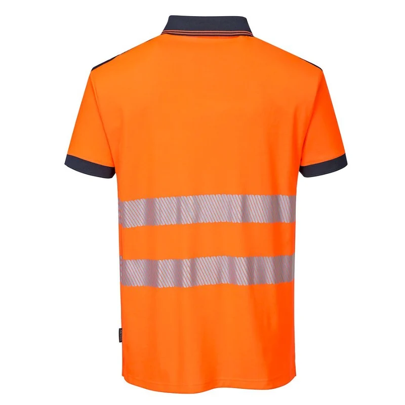 Portwest PW3 Hi-Vis Polo Shirt S/S T180