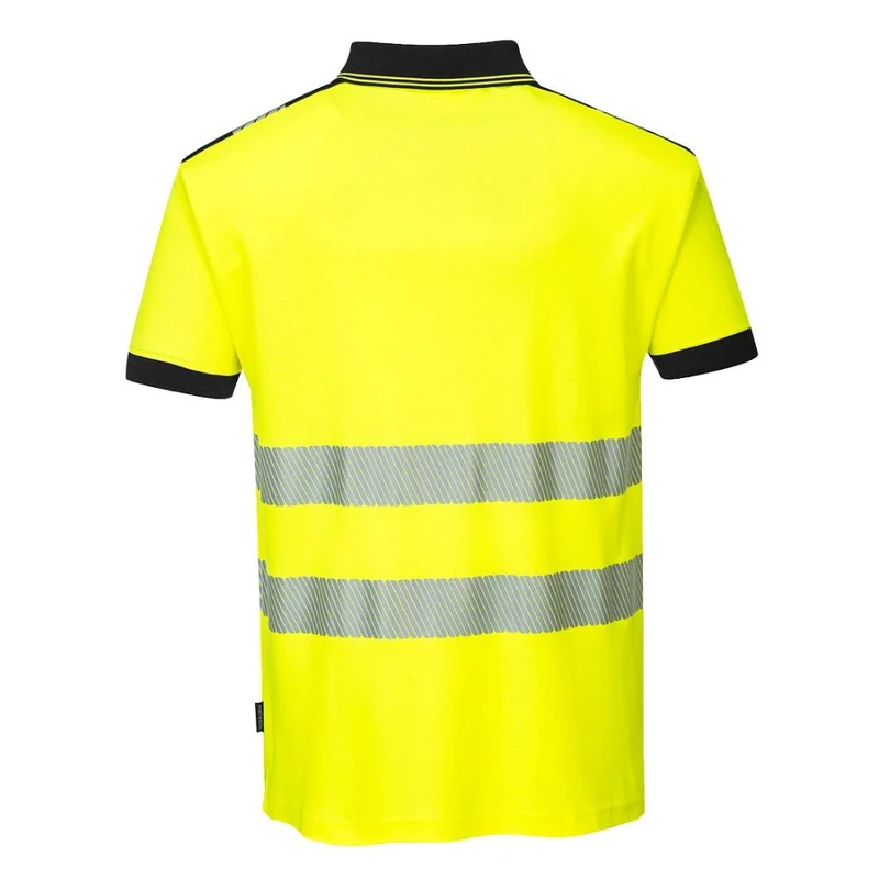 Portwest PW3 Hi-Vis Polo Shirt S/S T180