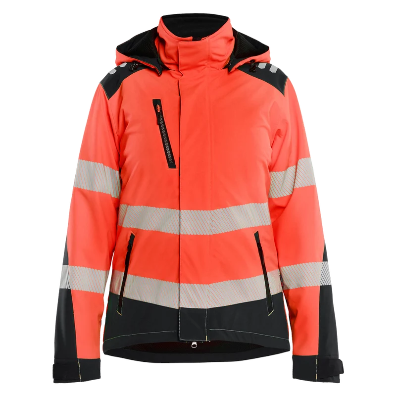 Blaklader Dames High Vis Lichtgewicht Softshell Winterjas 4401