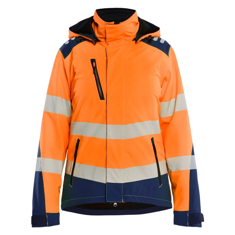 Blaklader Dames High Vis Lichtgewicht Softshell Winterjas 4401