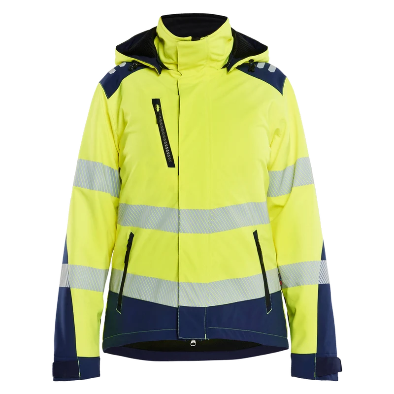 Blaklader Dames High Vis Lichtgewicht Softshell Winterjas 4401