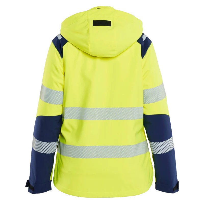 Blaklader Dames High Vis Lichtgewicht Softshell Winterjas 4401