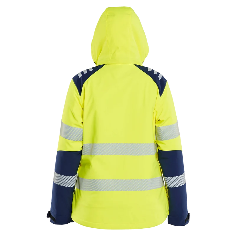 Blaklader Dames High Vis Lichtgewicht Softshell Winterjas 4401