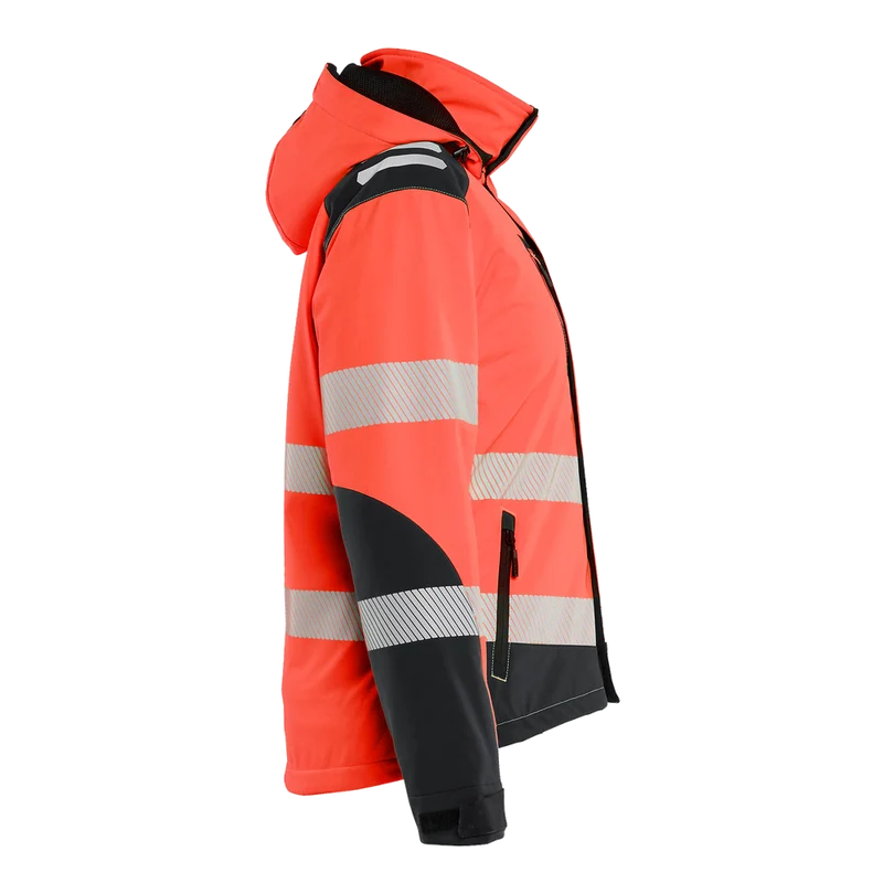 Blaklader Dames High Vis Lichtgewicht Softshell Winterjas 4401