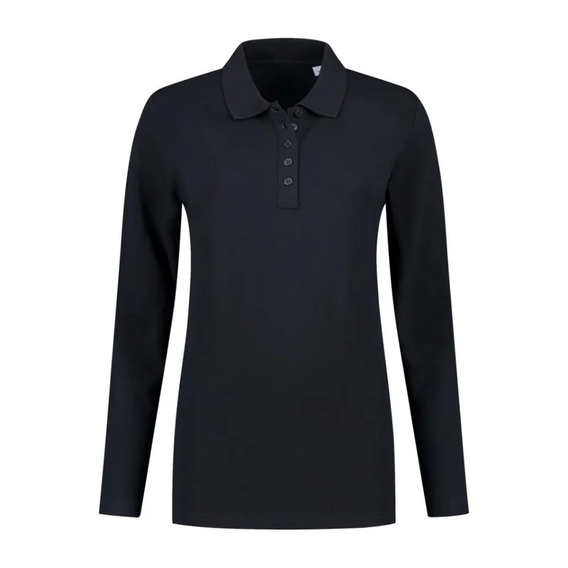 Lemon & Soda Polo Basic Stretch Lange Mouwen Dames LEM3574