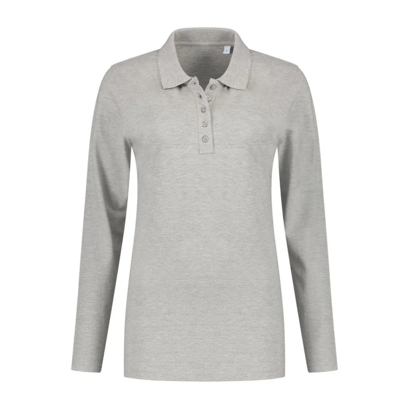 Lemon & Soda Polo Basic Stretch Lange Mouwen Dames LEM3574