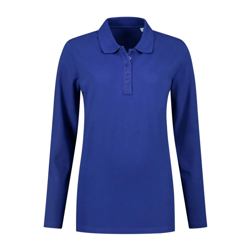 Lemon & Soda Polo Basic Stretch Lange Mouwen Dames LEM3574