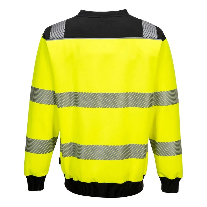 Portwest PW3 Hi-Vis Crewneck Sweatshirt CL.3 CL.3 PW379
