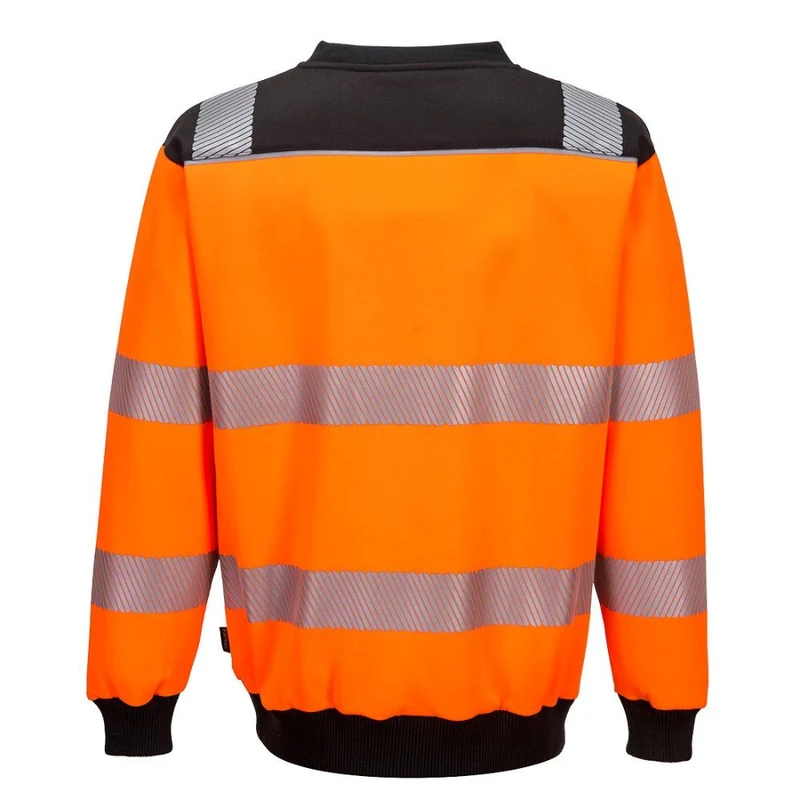 Portwest PW3 Hi-Vis Crewneck Sweatshirt CL.3 CL.3 PW379