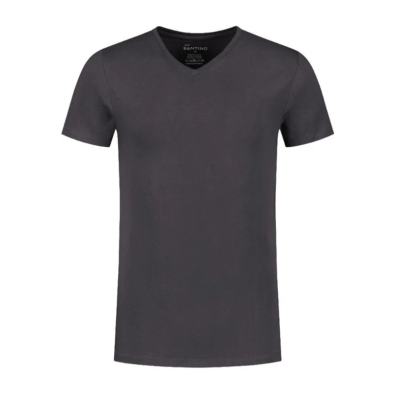 Santino Basic Line T-shirt Jazz V-neck
