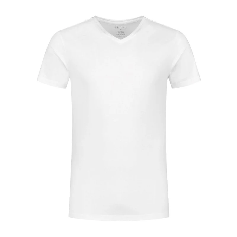 Santino Basic Line T-shirt Jazz V-neck