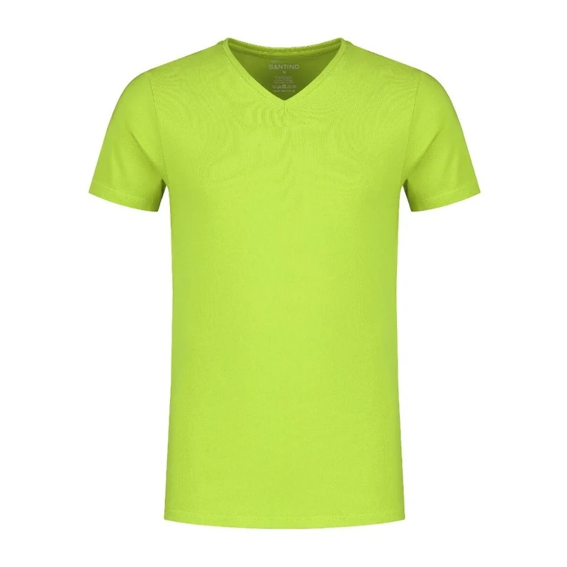Santino Basic Line T-shirt Jazz V-neck