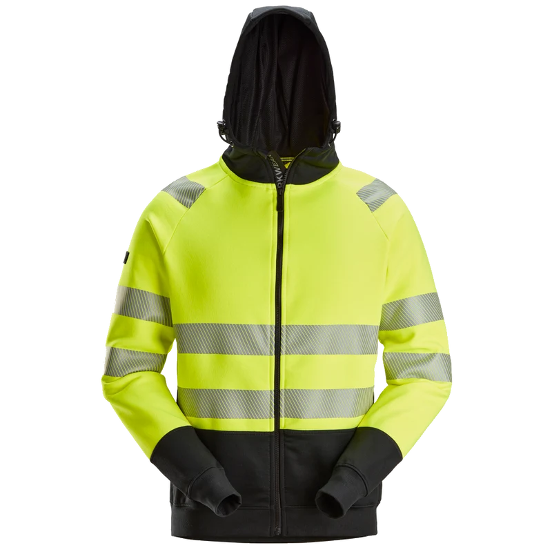 Snickers High-Vis KL1 Hoodie met Rits 2838