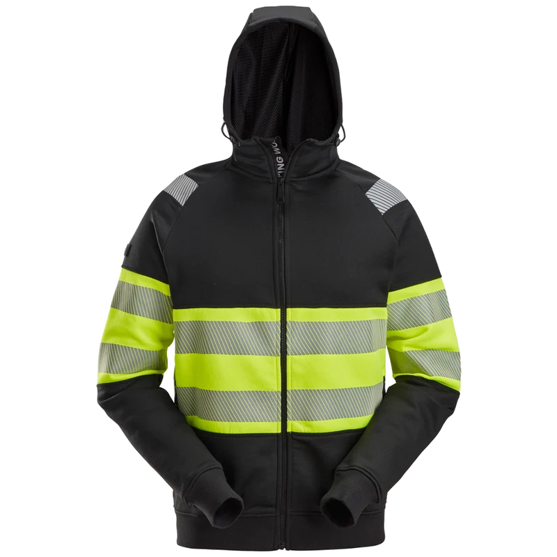 Snickers High-Vis KL1 Hoodie met Rits 2838