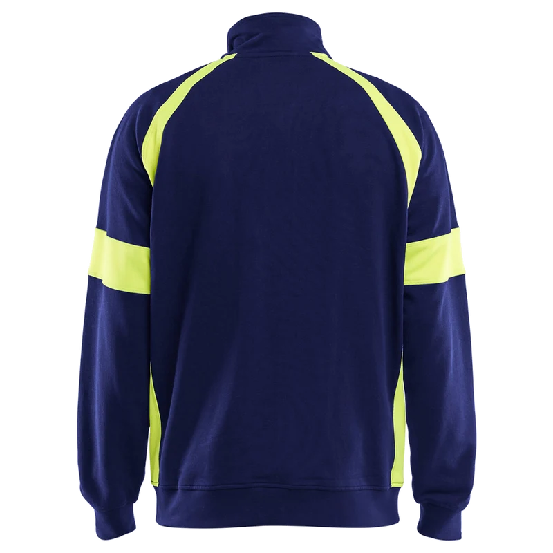 Blaklader Sweatvest visible met rits 3567
