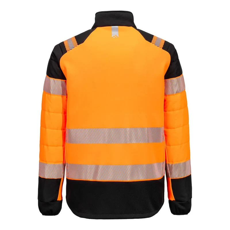 Portwest PW3 Hi-Vis Hybrid Baffle Jacket T170