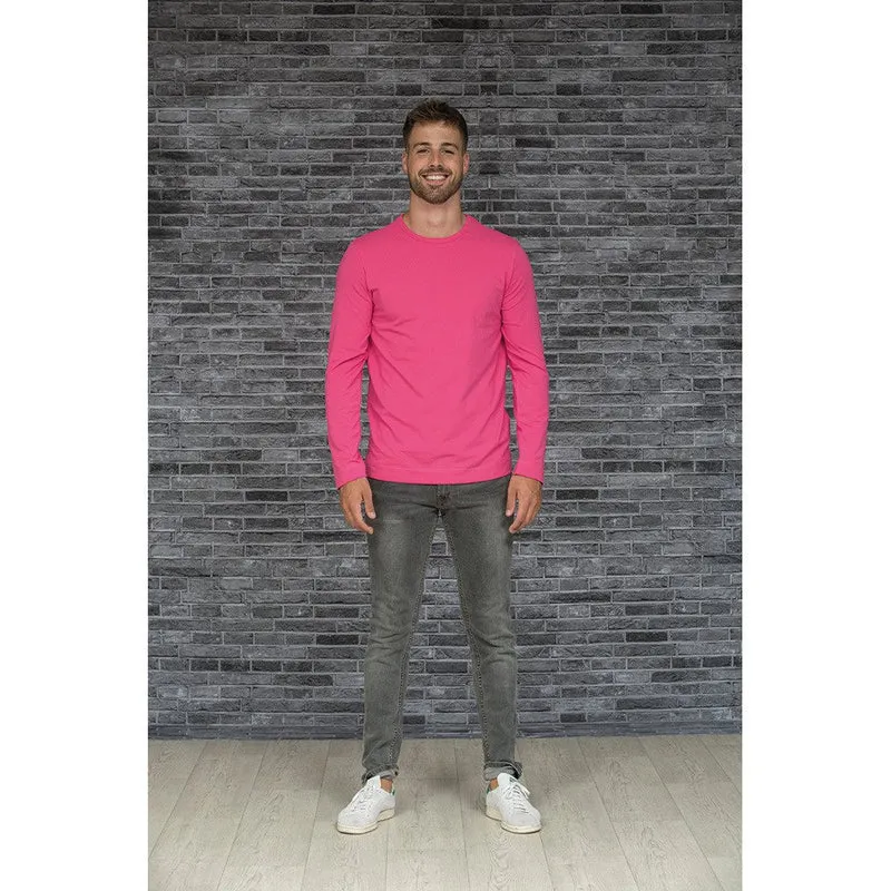 Lemon & Soda T-shirt Ronde hals Lange mouw Heren LEM1265