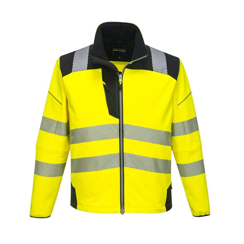 Portwest PW3 Hi-Vis Softshell Jacket T402