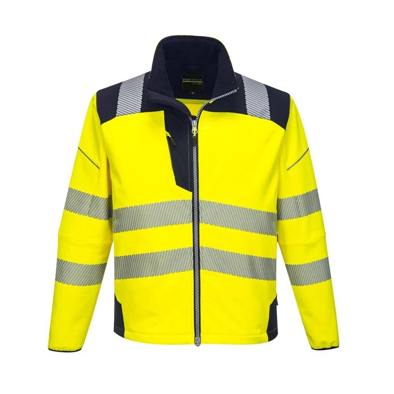 Portwest PW3 Hi-Vis Softshell Jacket T402