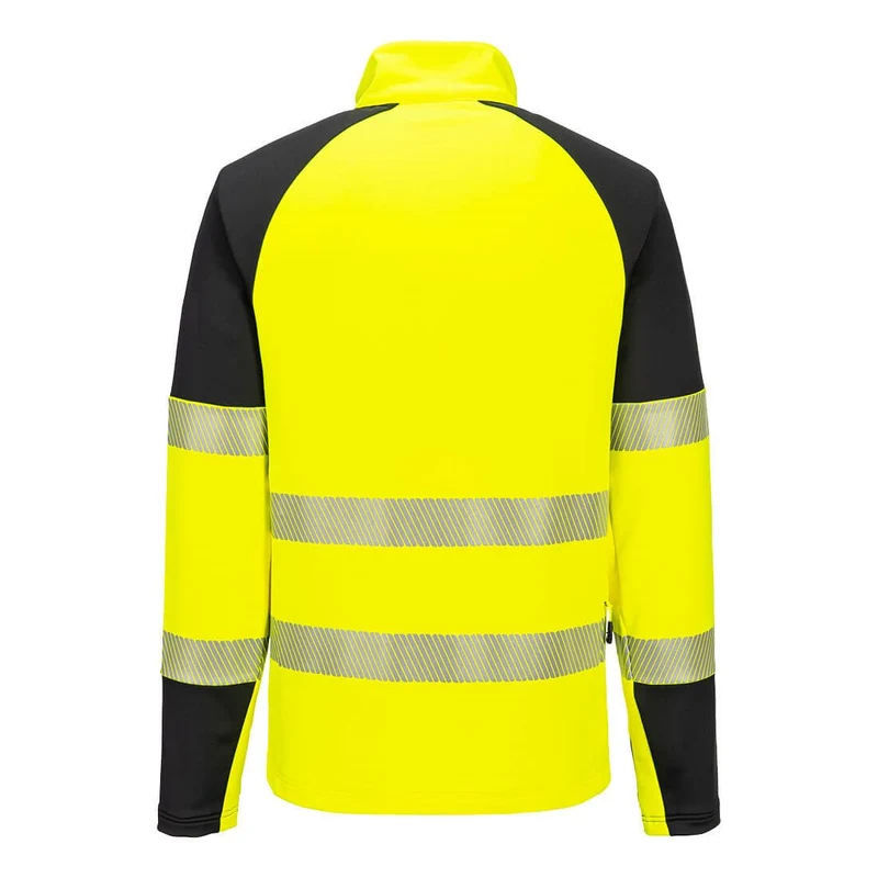 Portwest PW3 Hi-Vis 1/4 Zip Sweatshirt T172