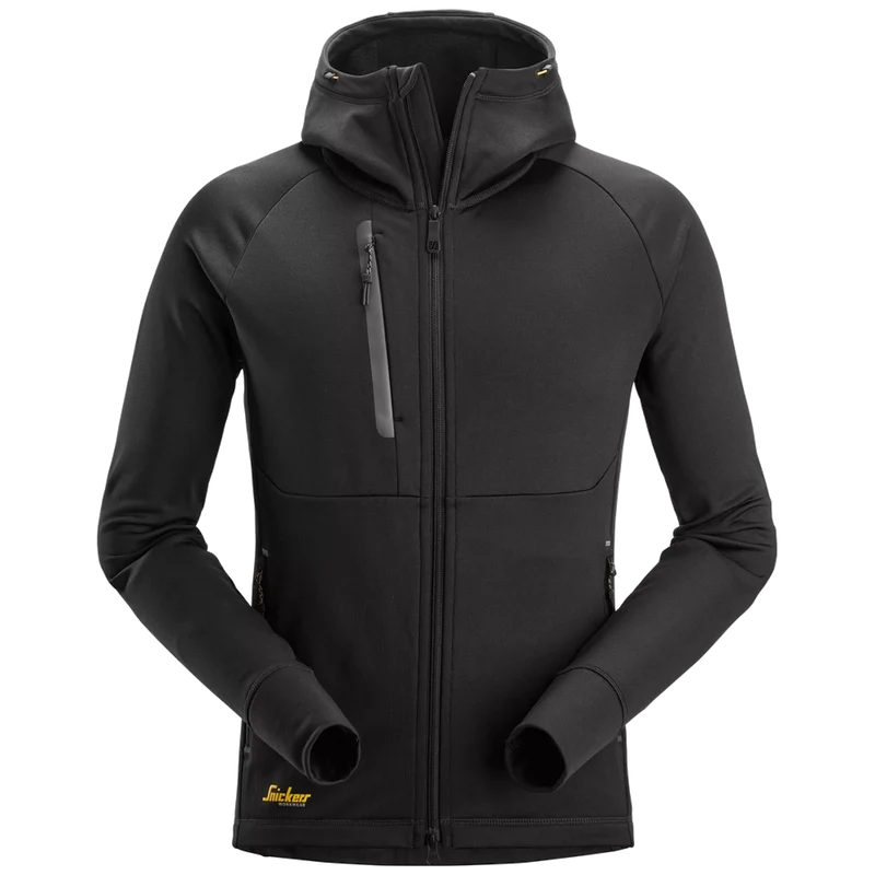 Snickers Flexiwork Polartec Power Stretch Hoodie Met Volledige Rits 8026