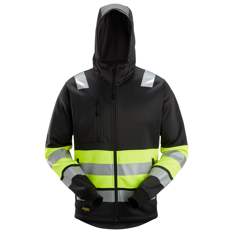 Snickers High-Vis KL1 Hoodie met Rits 8038
