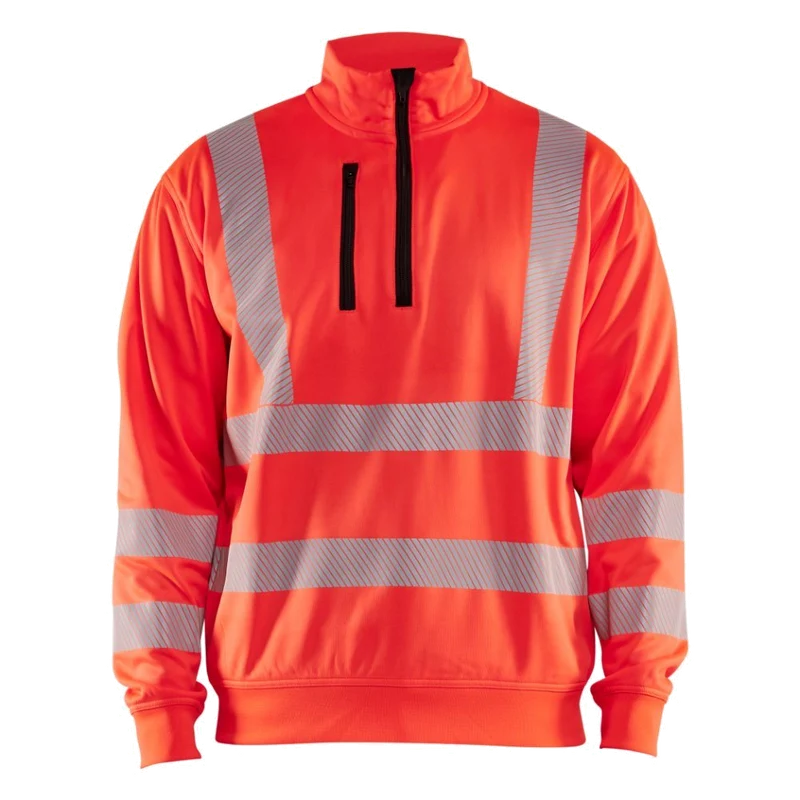 Blaklader High Vis Sweatshirt halve rits 3564-2538