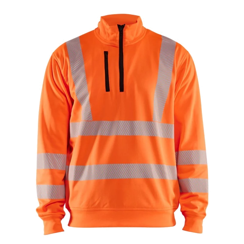 Blaklader High Vis Sweatshirt halve rits 3564-2538
