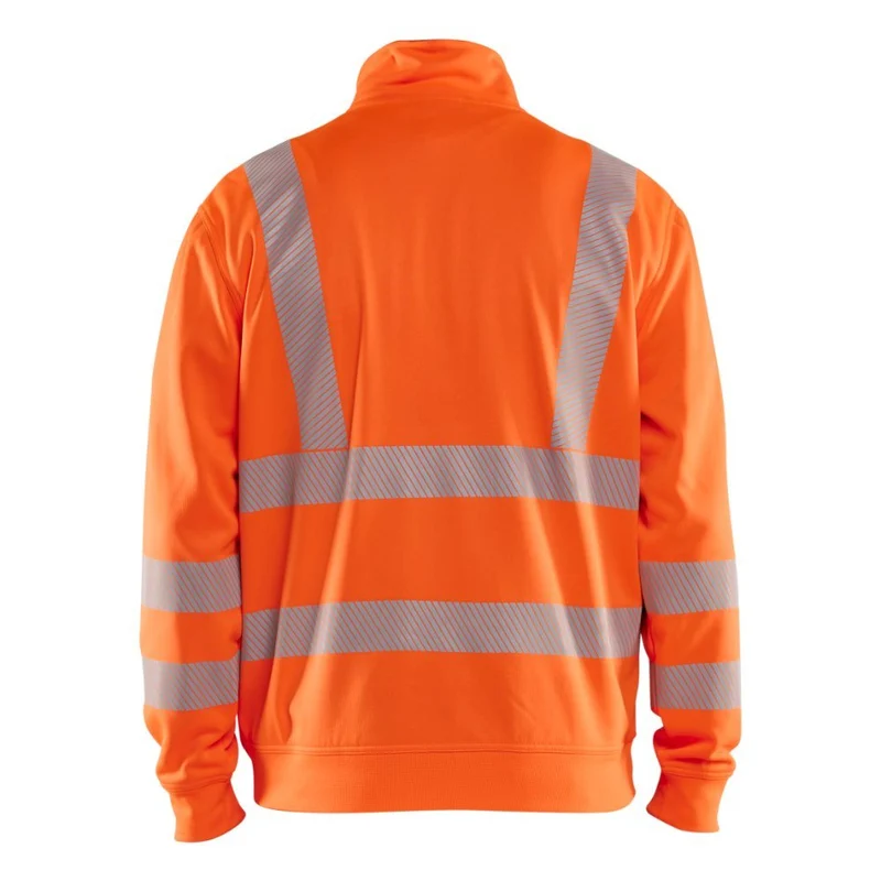 Blaklader High Vis Sweatshirt halve rits 3564-2538