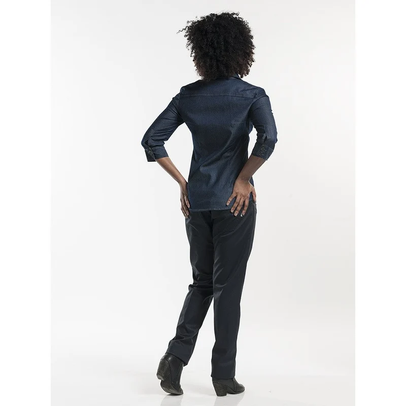Chaud Devant Pure Denim Blouse Gastvrouw 619