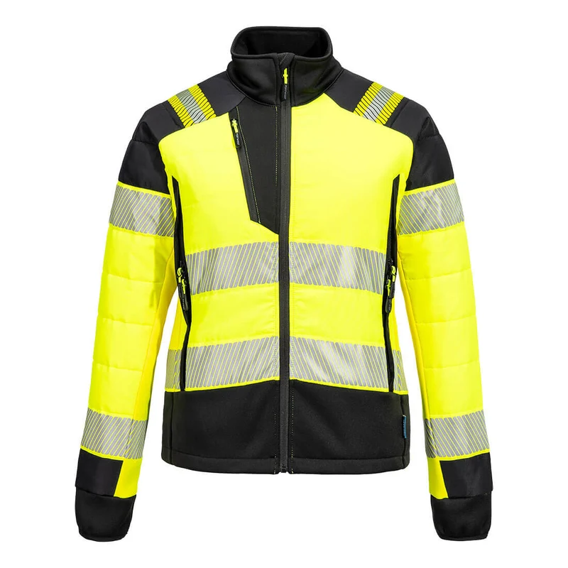 Portwest PW3 Hi-Vis Women's Hybrid Baffle Jacket T171