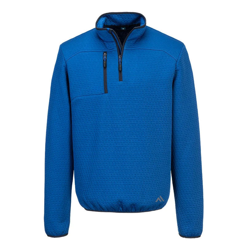 Portwest KX3 Textured 1/4 Zip Sweatshirt KX376