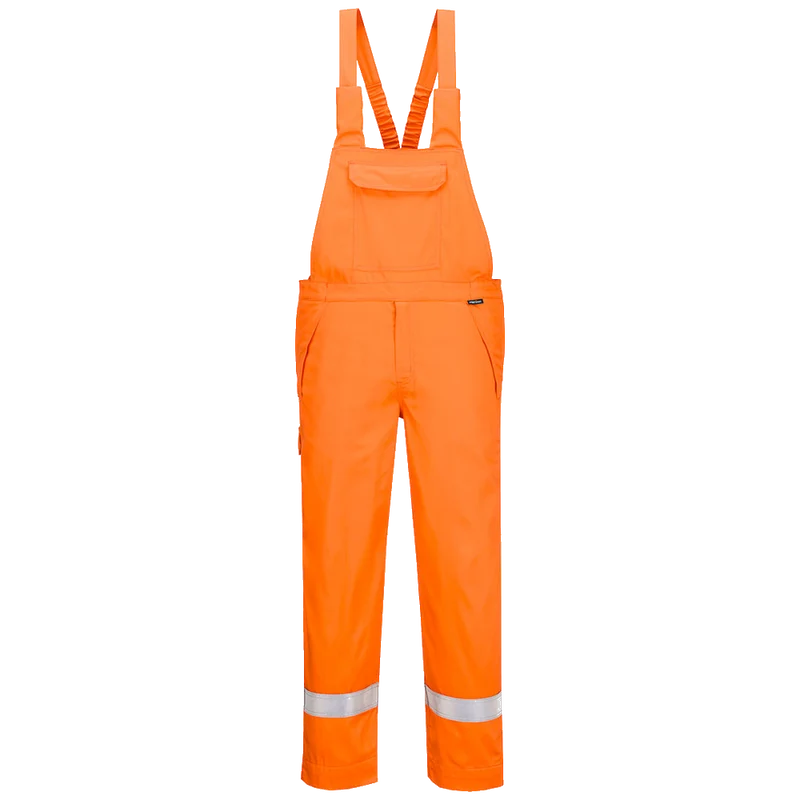 Portwest FR Chemical Resistant Bib & Brace FR418