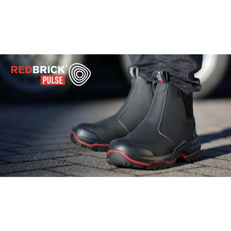 Redbrick Pulse Ankle Boot Zwart S3S
