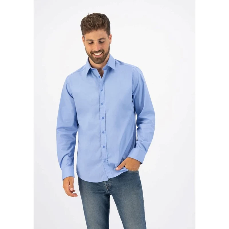 Lemon & Soda Shirt Poplin mix Lange Mouw for him LEM3925