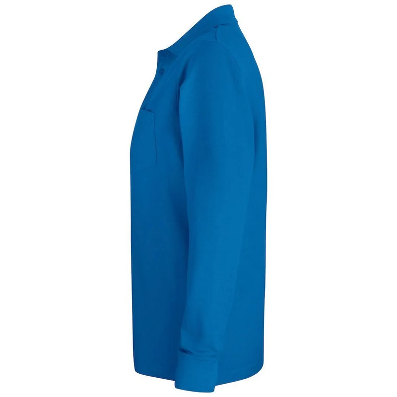 Clique Basic Polo Lange Mouw met Borstzak 028235