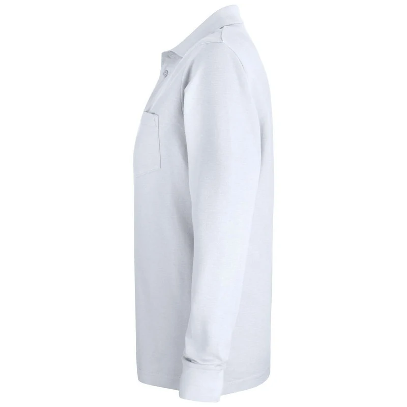 Clique Basic Polo Lange Mouw met Borstzak 028235