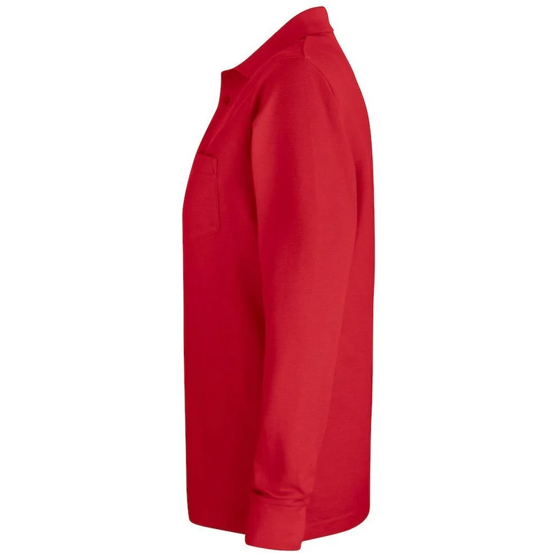 Clique Basic Polo Lange Mouw met Borstzak 028235